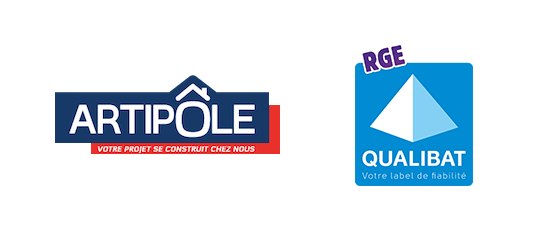 Logo Artipole + RGE Qualibat